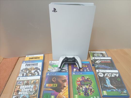 PlayStation 5 CD verzija +12 igrica