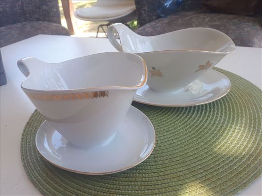 Sosijera 2 kom porcelan