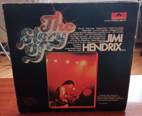 Jimi Hendrix ‎– The Story Of Jimi Hendrix, 2xLP