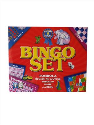 Bingo set 5 drustvene igre