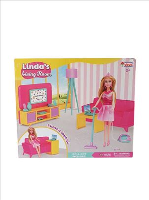 Dnevna soba za Barbi lutke