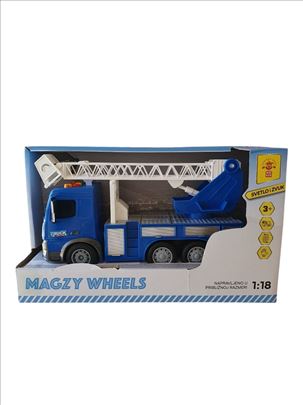 Kamion sa dizalicom zvucni i svetlosni efekti