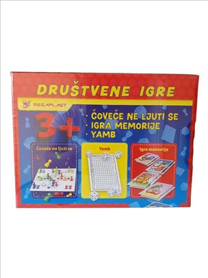 Set od 3 drustvene igre