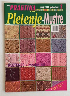 Časopis Pletenje Mustre - Praktika