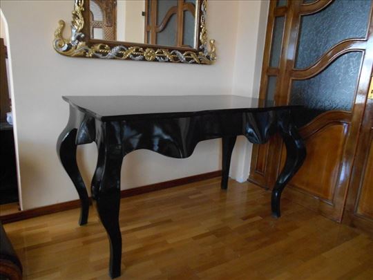 Stilski kancelarijski sto, puno drvo, novo