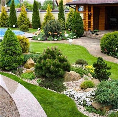 Uredjivanje dvorista, parkova i terasa