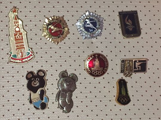 Znacke Moskva olimpijada