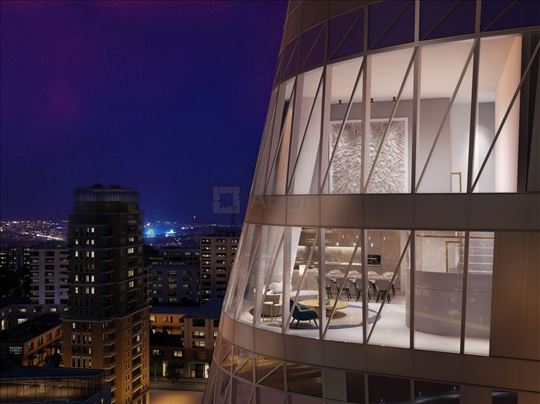 Spektakularan trosoban stan u Kuli Beograd