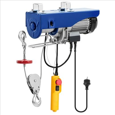 MSW elektricno vitlo sa sajlom 1300W 800kg 12m