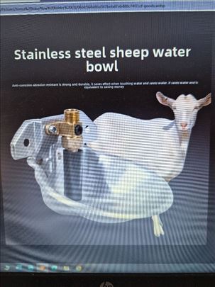 Pojilica za koze i ovce nerdjajući čelik EXTRA kva