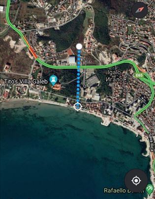 Prodaja, zemljište, 886m2, Igalo, Herceg Novi