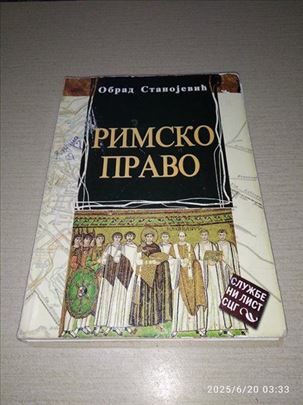 Rimsko pravo-Obrad Stojanovic