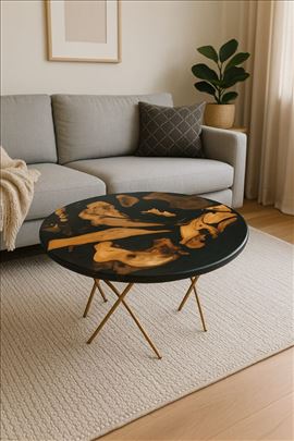 Klub sto model Karolina 3 epoxy