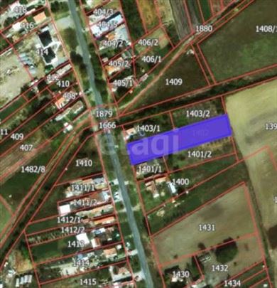 Prodaje se legalizovan plac od 22 ara