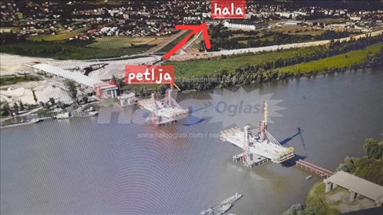 Tri Hale Hladnjace udalj 400m od novog auto puta
