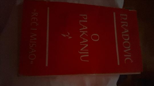 Dusan Radovic O plakanju