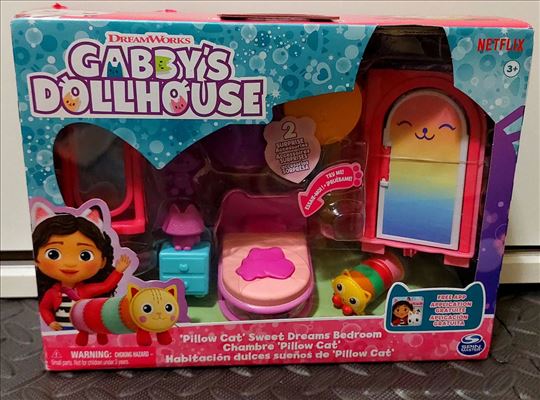 Gabbys Dollhouse Gabina kuća soba- razne