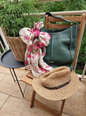 Manual ženska tašna, zelena