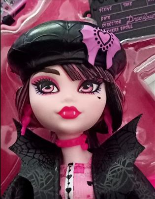 Monster High Fearbook Draculaura set- novo