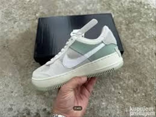 Nike Air Force 1 Shadow Spruce Aura White; NOVE Fo