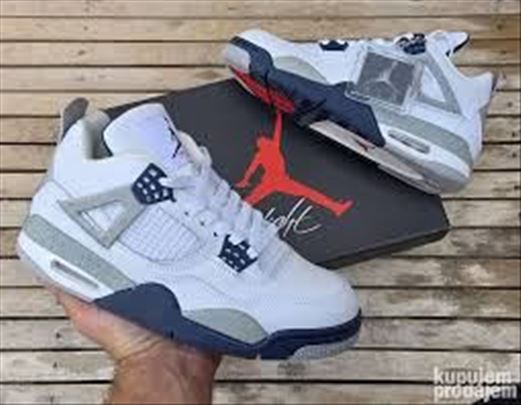 Nike Air Jordan 4 Retro White Oreo; NOVE Džordanke