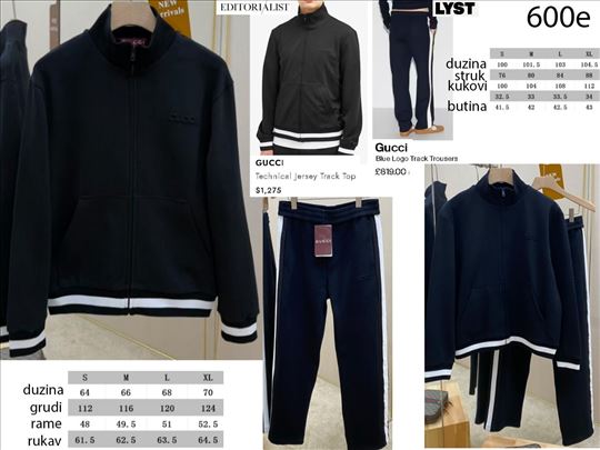 O.W. Prada,P.Angels,B.Veneta,D&G,top trenerke