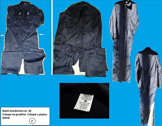 Radni kombinizon Radne pantalone Radno odelo