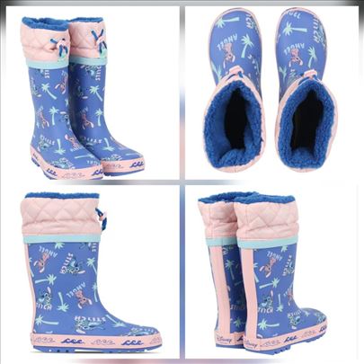 Stič gumene čizme sa toplom postavom, ima brojeva