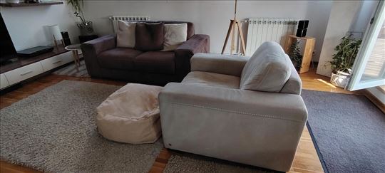 Nautzzi dvosed, fotelja i lazy bag