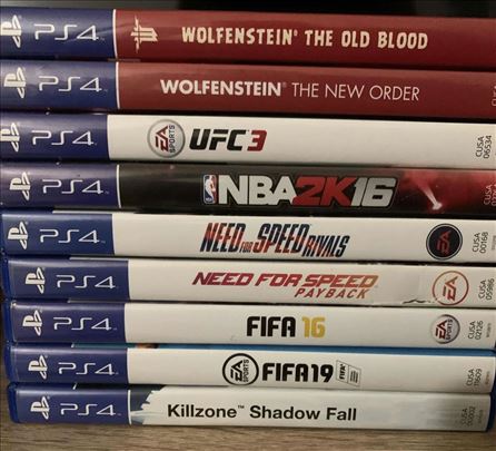 9 igrica povoljno PS4