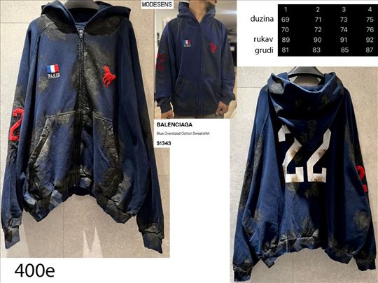 Balenciaga, Galerry dept. top duksevi, mega hit