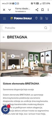 Forma ideale - NOV NAMEŠTAJ 