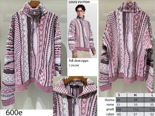 L.Vuitton top sportski duksevi, mega hit