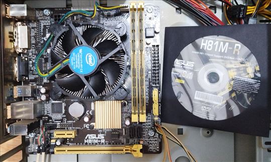 Polukonfiguracija H81M-R,Intel i7-4790,16GB