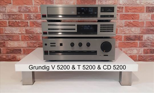 Grundig V 5200 &T 5200 &CD 5200
