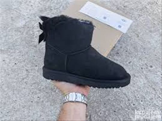 UGG Black Bailey Bow