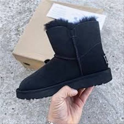 UGG Classic Ultra Mini Platform Black Suede