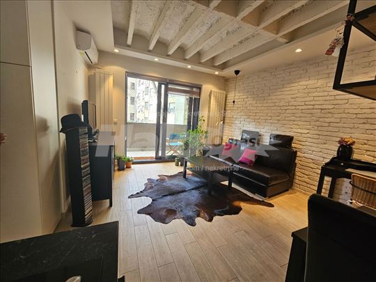 Dorcol, 42m2, dvosoban, parking, namesten