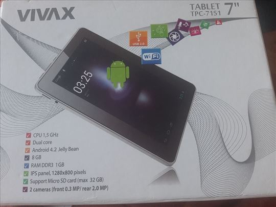 Prodajem nov tablet