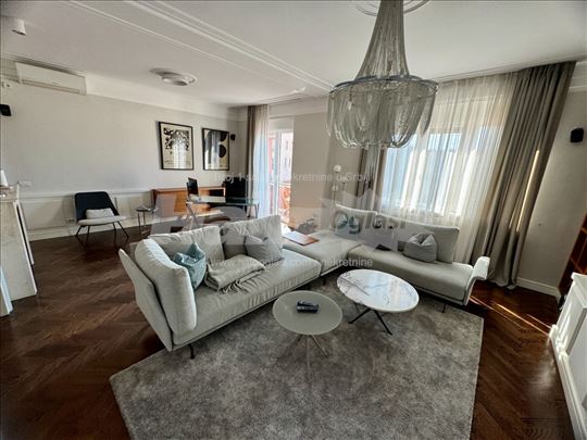 Elegantan LUX salonac, srce Vračara 91m2 Molerova