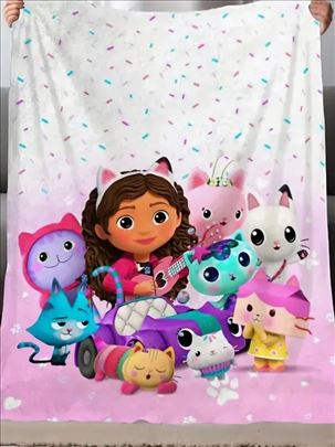 Gabi Dollhouse 80x120cm pokrivač, ćebe, šareni