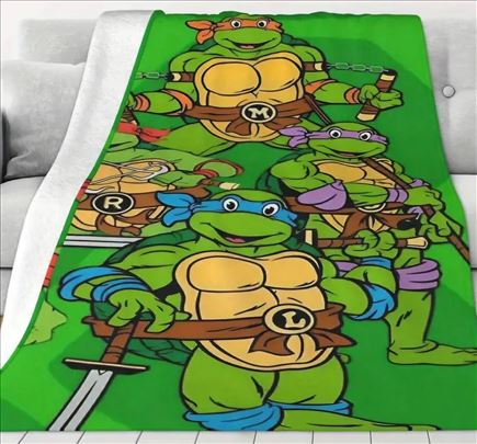 Nindža kornjače ćebe, pokrivač 80x120cm