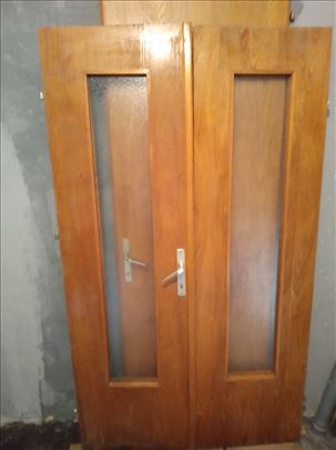 Prodajem dupla sobna vrata 195 cm x 116 cm