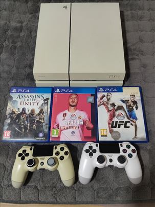 Sony Playstation 4 PS4 kao nov White edition