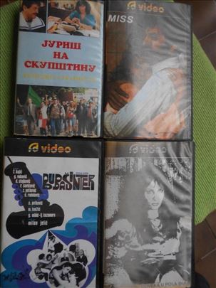 4 kultna domaća filma na VHSu - originali