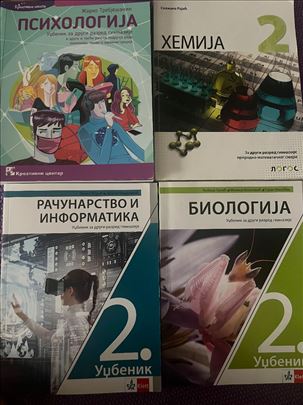 Udzbenici za 2. razred gimnazije