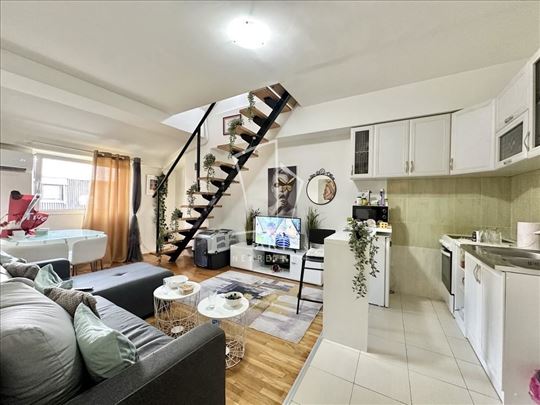 Duplex, uknjižen 40m2, mereno 70m2 ID#1121511