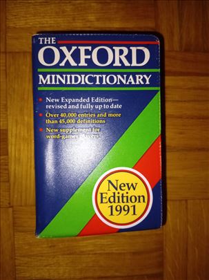 Mini recnik Oxford 1991  