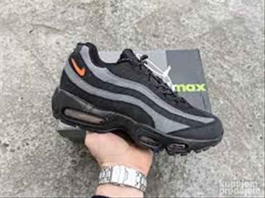 Nike Air Max 95 Black Grey Safety Orange