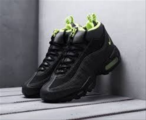 NIKE AIR MAX 95 Sneakerboot Anthracite Volt